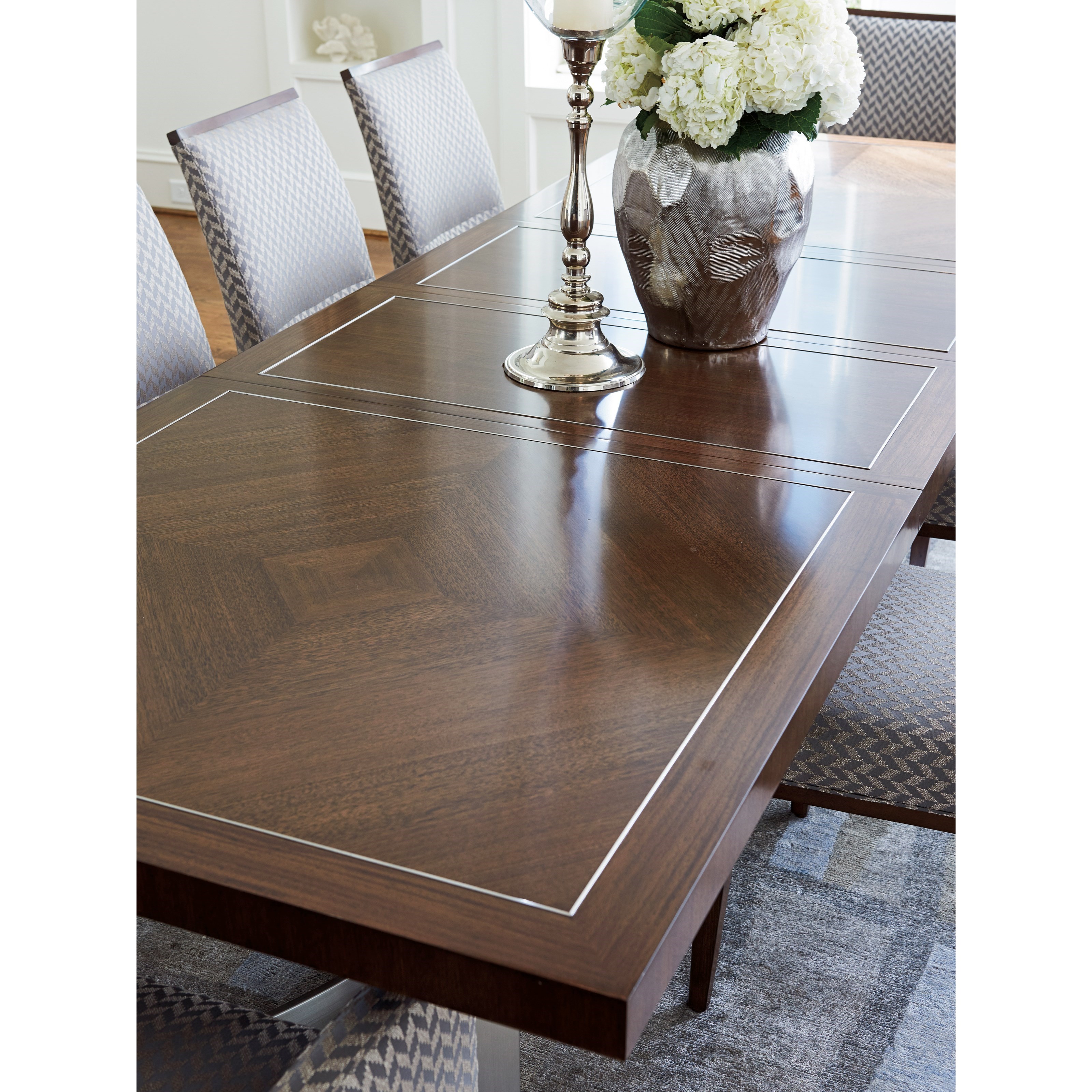 Lexington MacArthur Park 729 876C Beverly Place Rectangular Dining Table with Table Extension Leaves Johnny Janosik Table Dining formal
